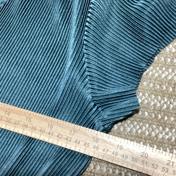 NWT Baltic Born XL pleated Teal Maxi Dress - Picture 11 of 15